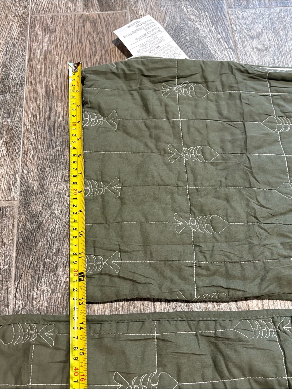 Eddie Bauer Troutdale Pillow Sham Set Of 3 Green Fish Lodge 2 Standard 1 Accent - Picture 7 of 10